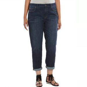 Cute Denim* J.Lo Sz.14 Ankle* Stretchy Mid-Rise* Great condition